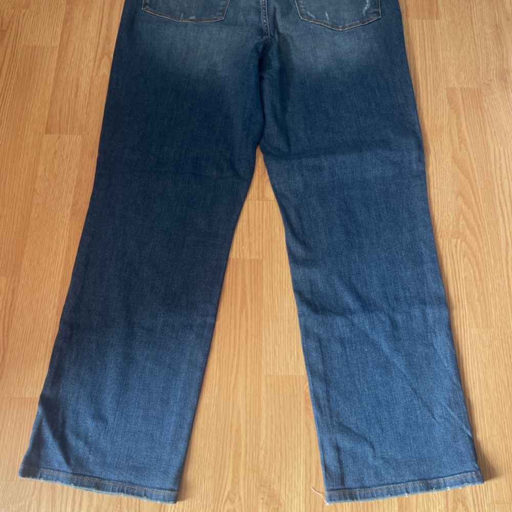 NWT Judy Blue High Waist Straight Fit Denim Blue Jeans Size 11:30 - Picture 7 of 9